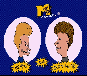 Beavis and Butt-Head (USA) screen shot title